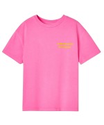 T-shirt Fizvalley Rose Fluo