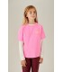 T-shirt Fiz Valley Rose Fluo