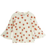 T-shirt m/trompete Outlined Hearts AOP
