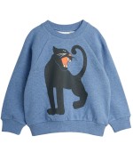 Camisola Panther azul mesclada