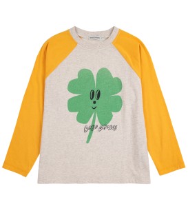 T-shirt m/raglan Lucky Clover