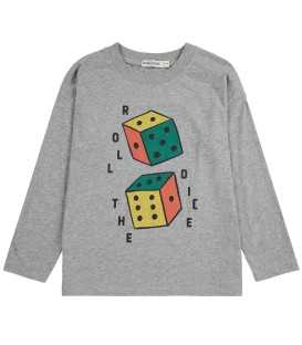 T-shirt m/comprida Roll the Dice