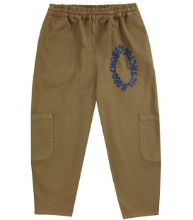 Tic Tac Toe Woven Cargo Pants