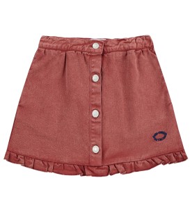 Tic Tac Toe Ruffled Skirt