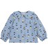 Game Paws AOP Light Denim Baby Blouse