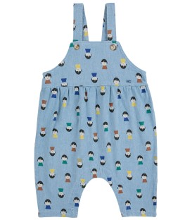 Game Pawns AOP Denim Overall