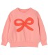 Worm Graphic Sweatshirt Pink
