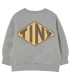 Diamond Tiny Graphic Sweatshirt Heather Grey