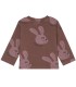 T-shirt de Bebé castanha Rabbit