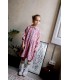 Checks Woven Dress Rose