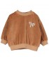 Baby Velvet Sweatshirt Bow