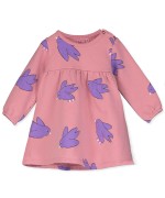 Baby Flying Birds Sweat Dress