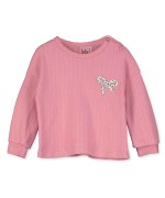Baby Bow Textured T-shirt