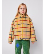 Color Stripes Sheepskin Jacket