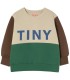 Color Block Sweatshirt Dark Vanilla