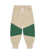 Tiny Color Block Sweatpants Dark Vanilla
