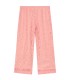 Calças rendadas rosa