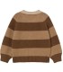 Stripes Cardigan Dark Brown/Light Brown