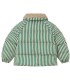 Green Stripes Padded Jacket 