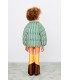 Green Stripes Padded Jacket 
