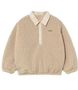 Camisola sherpa baunilha