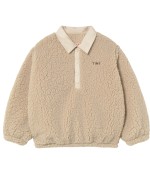 Camisola sherpa baunilha