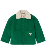 Casaco Tiny bombazine verde