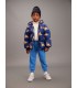 Casaco Puffer Dinos AOP