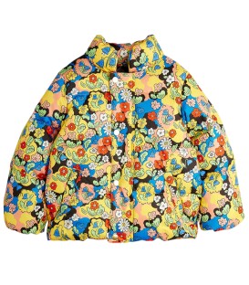 Casaco Puffer Flowers