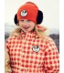 Gorro com blend de lã e patch Ritzratz
