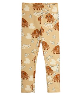 Mammoth AOP Leggings Beige