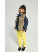 Hoktown Vest Melange Nutmeg