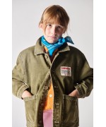 Casaco de ganga Uzatown cor de azeitona