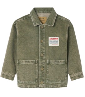 Casaco de ganga Uzatown cor de azeitona