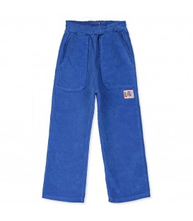 Corduroy Casual Pants Ink Blue