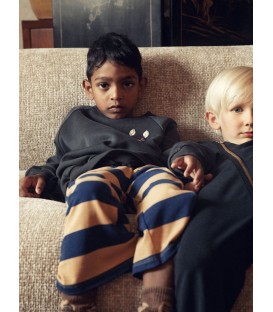 Block Stripe Trousers