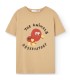 Rooster T-shirt Soft Brown