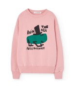 Bear Sweatshirt Soft Pink