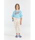 Anteater L/sleeve T-shirt Blue Stripes