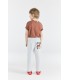 Rooster T-shirt Brown