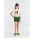 Rooster T-shirt Raw White