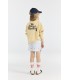 Shark Sweatshirt Soft Brown