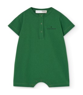 Goose Baby Jumpsuit Dark Green