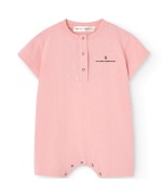 Macacão de Bebé Goose rosa suave