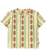 Rose Pattern Knitted Baby Tee 