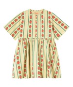 Vestido c/padrão Rosa