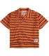 Striped Brick Terry Cloth Polo