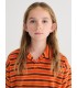 Striped Brick Terry Cloth Polo