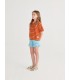 Striped Brick Terry Cloth Polo