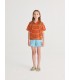 Striped Brick Terry Cloth Polo